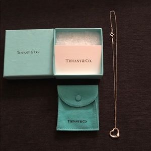Tiffany’s Silver Heart Necklace